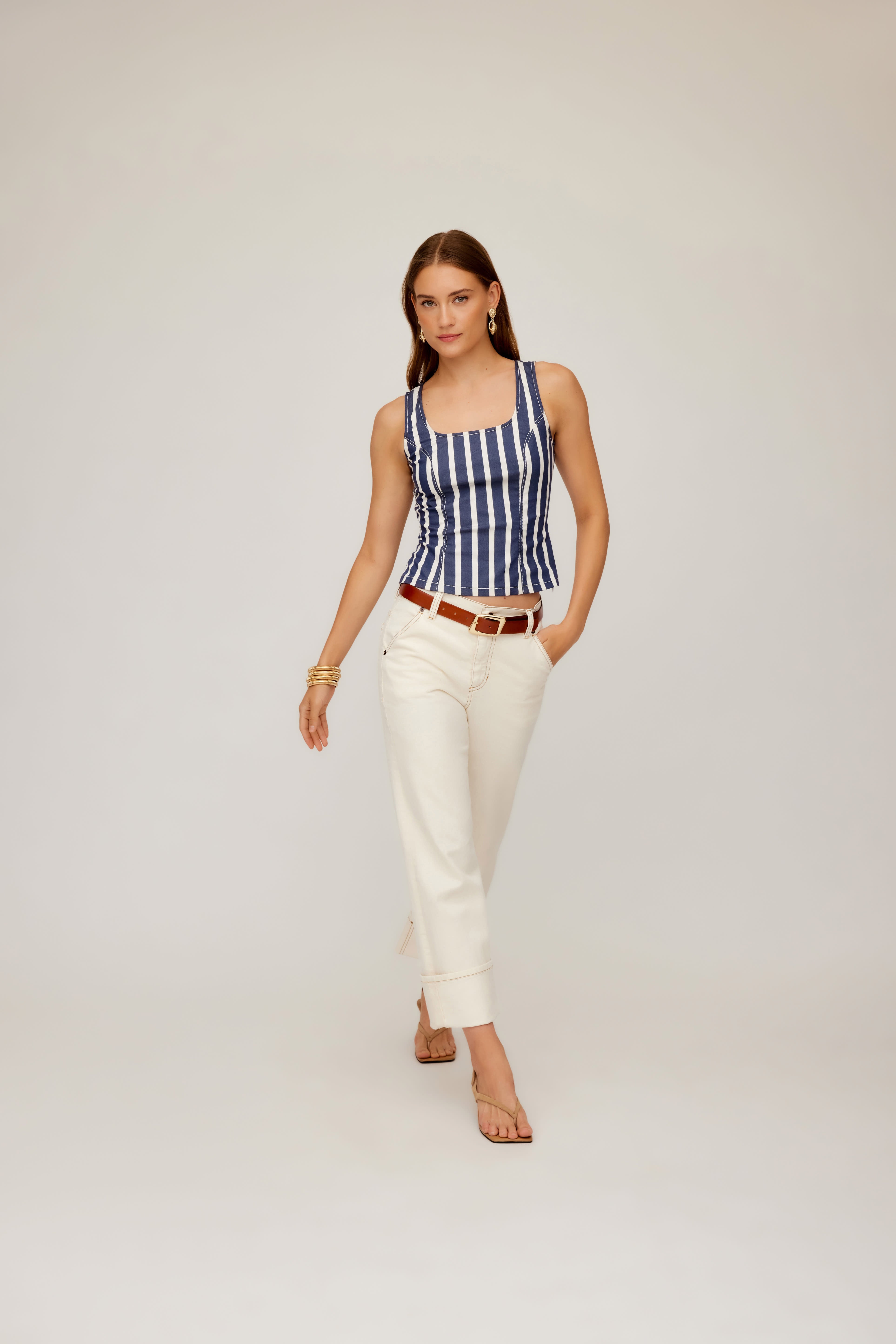 Kali Top Stripe