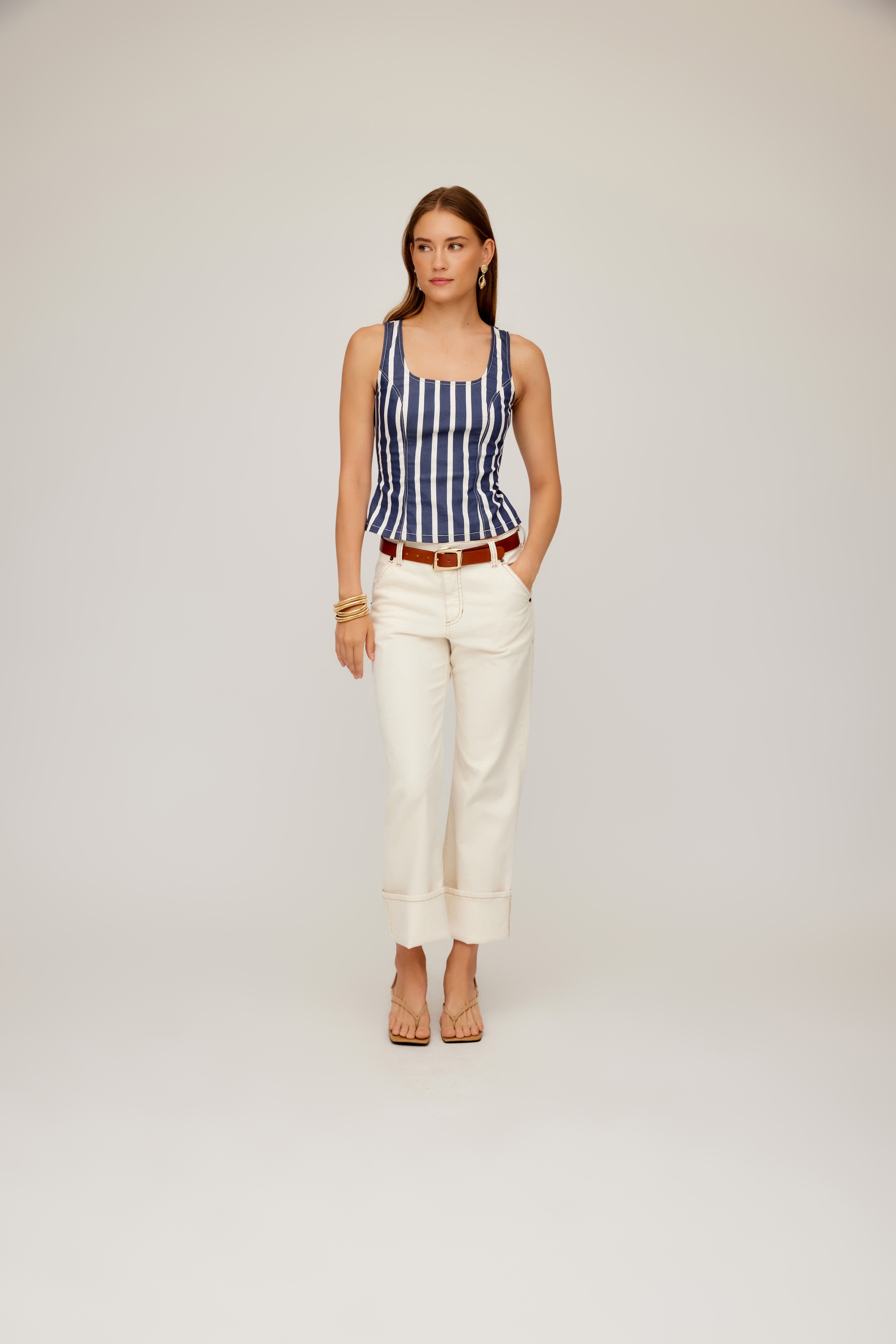 Kali Top Stripe