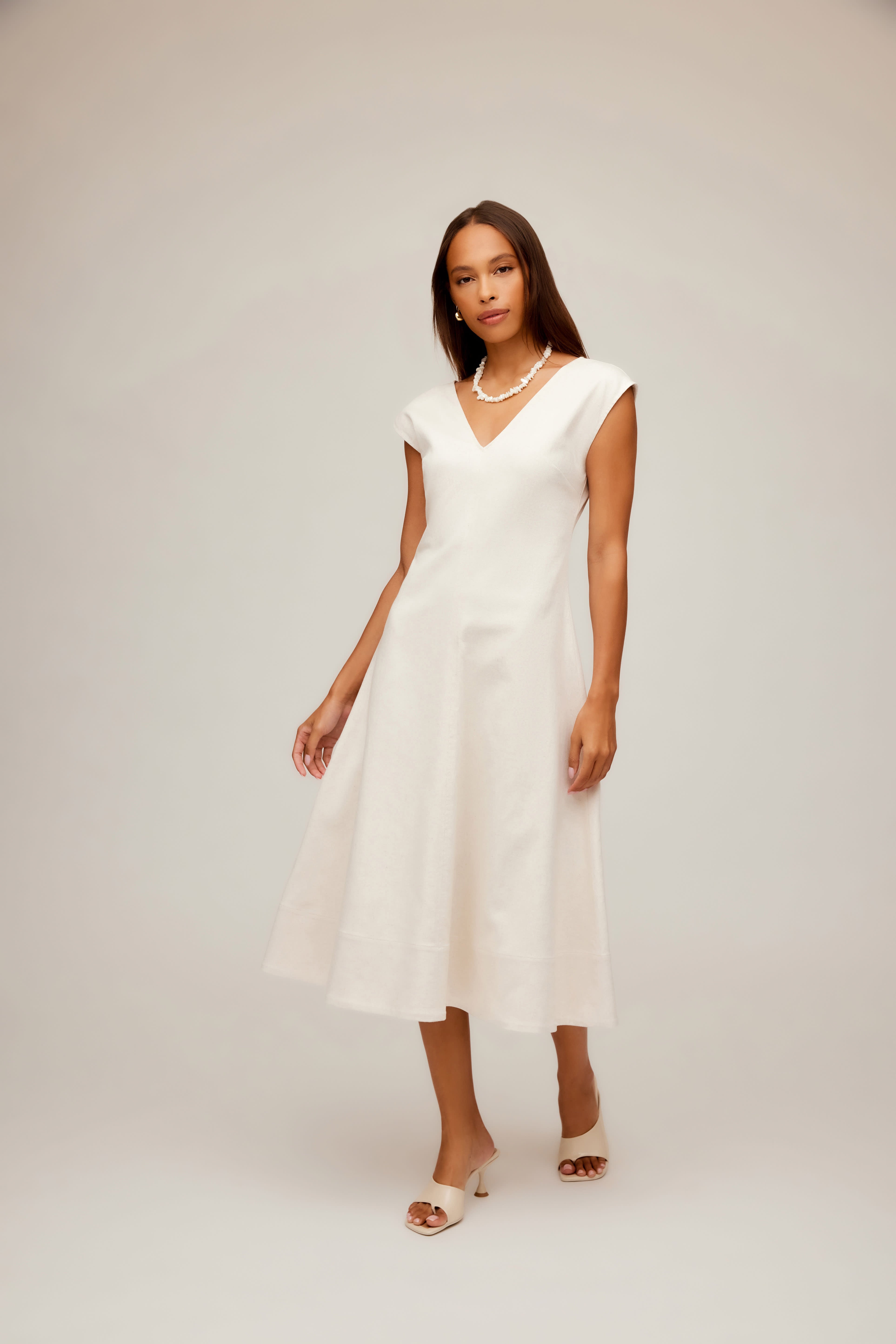 Lilia A Line Midi Natural