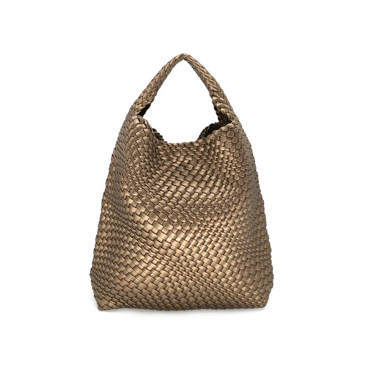 BC 2362 Woven Bag Bronze