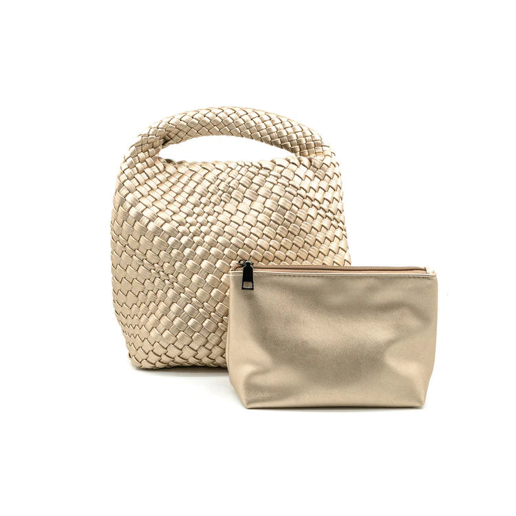 BC 2458 Woven Mini Champagne
