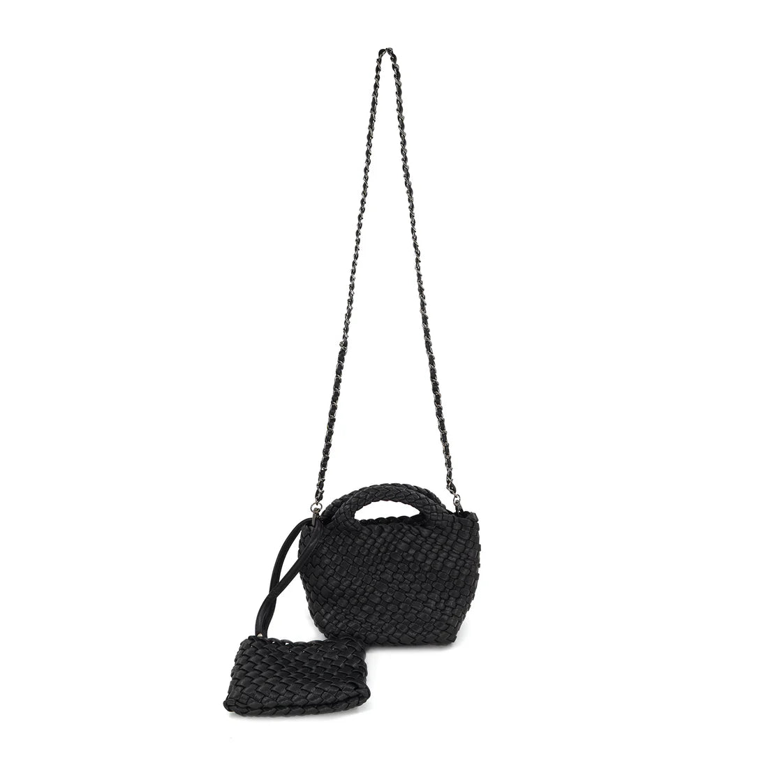 BC 2579 Braided Clutch Black