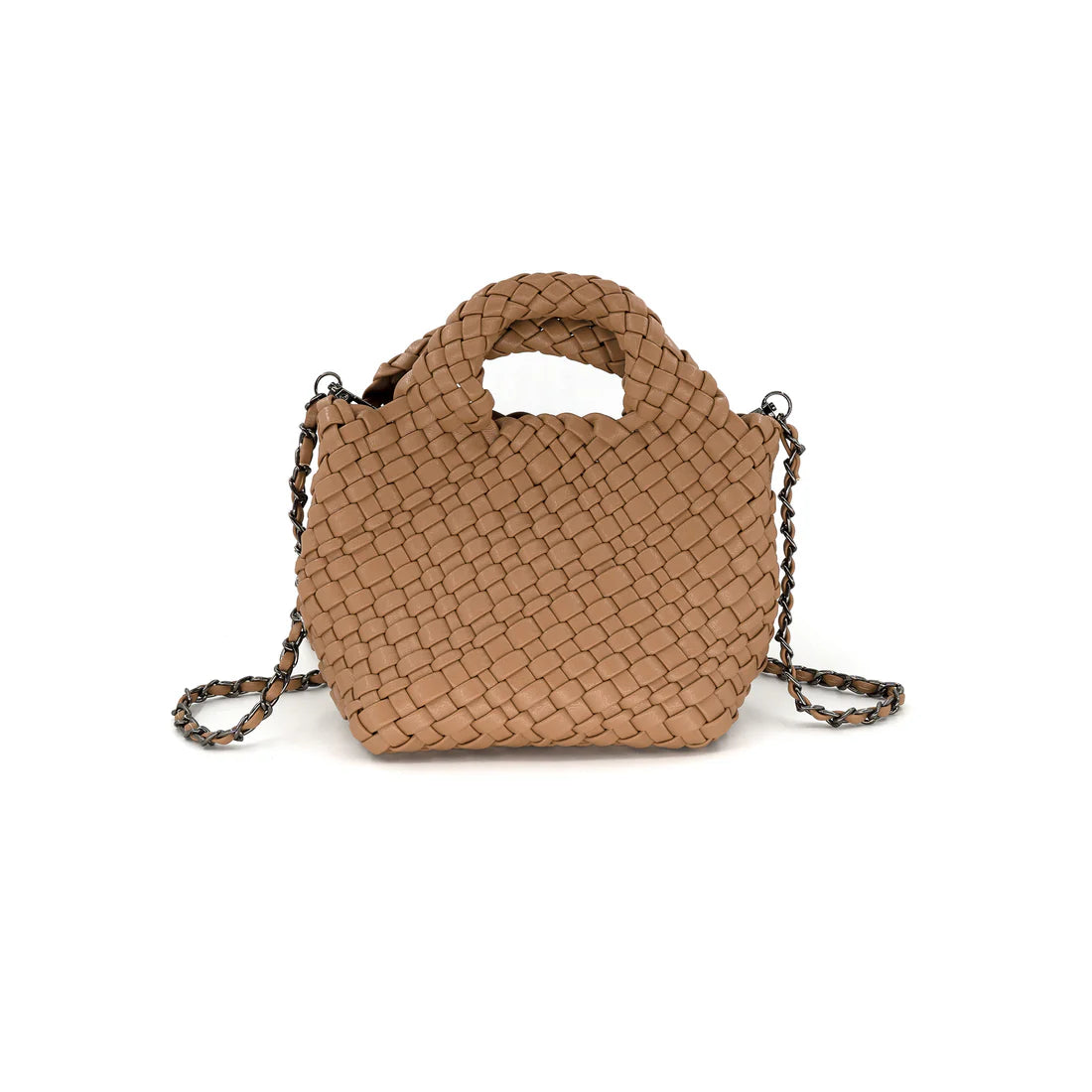 BC 2579 Braided Clutch Taupe