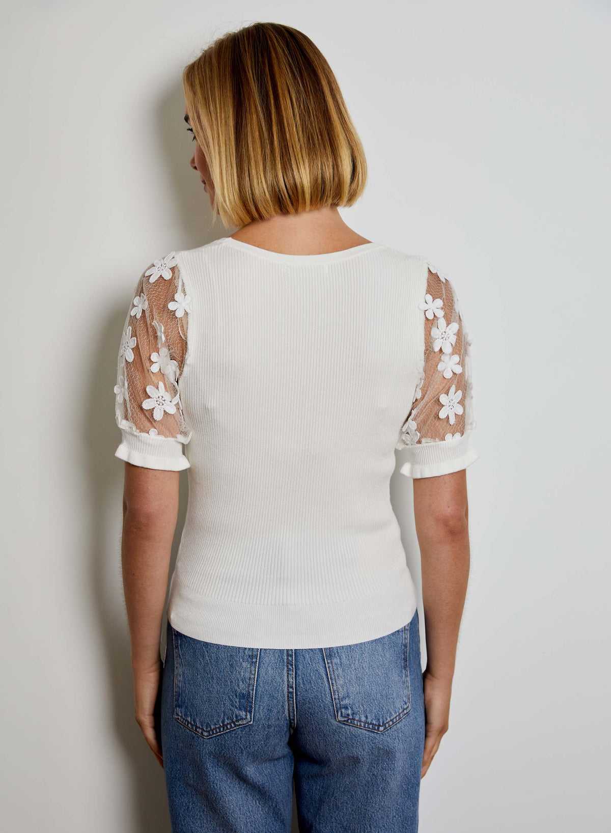 Scoop Neck SS Twofer