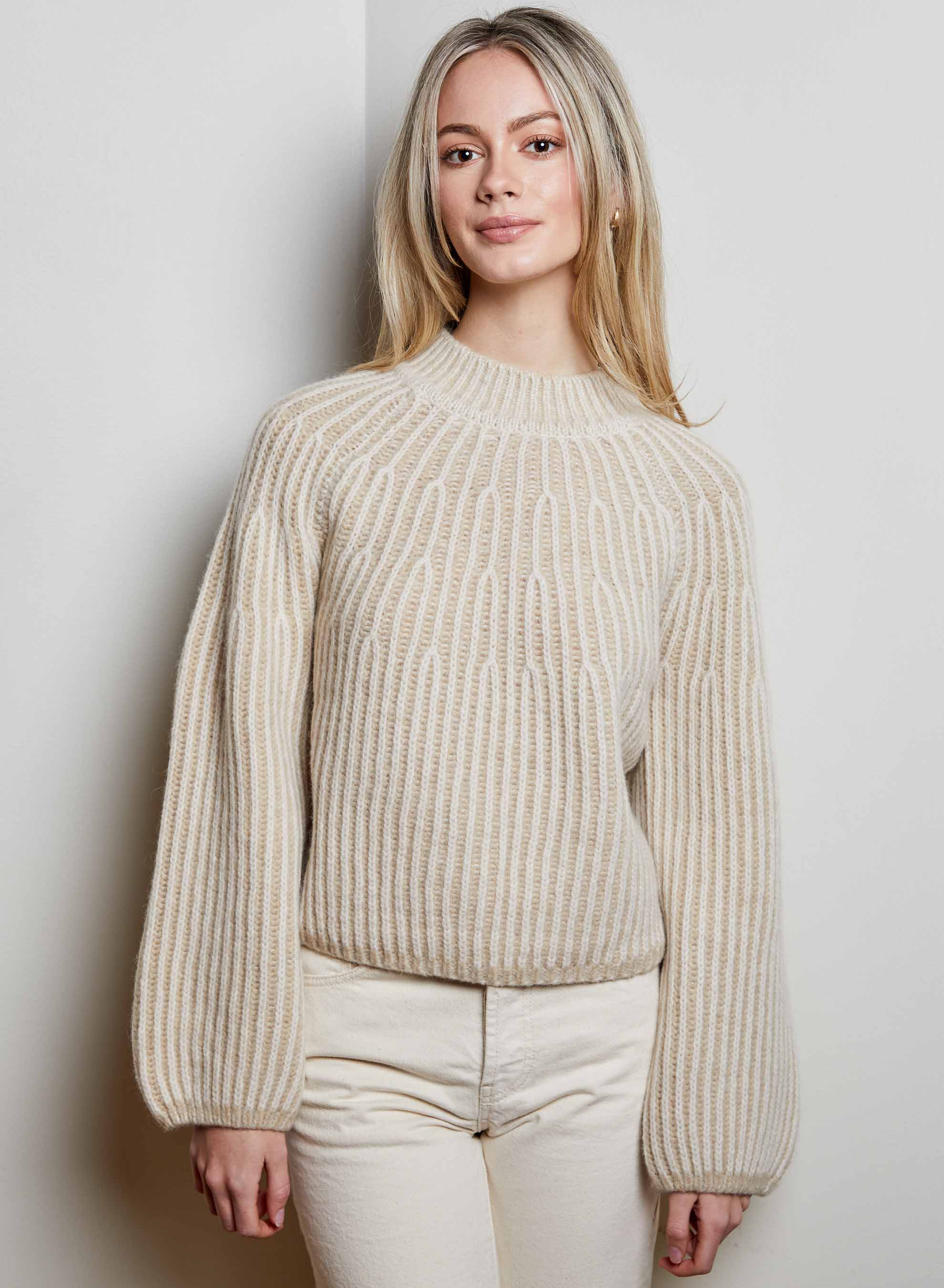 Sasha Sweater Ivory Combo