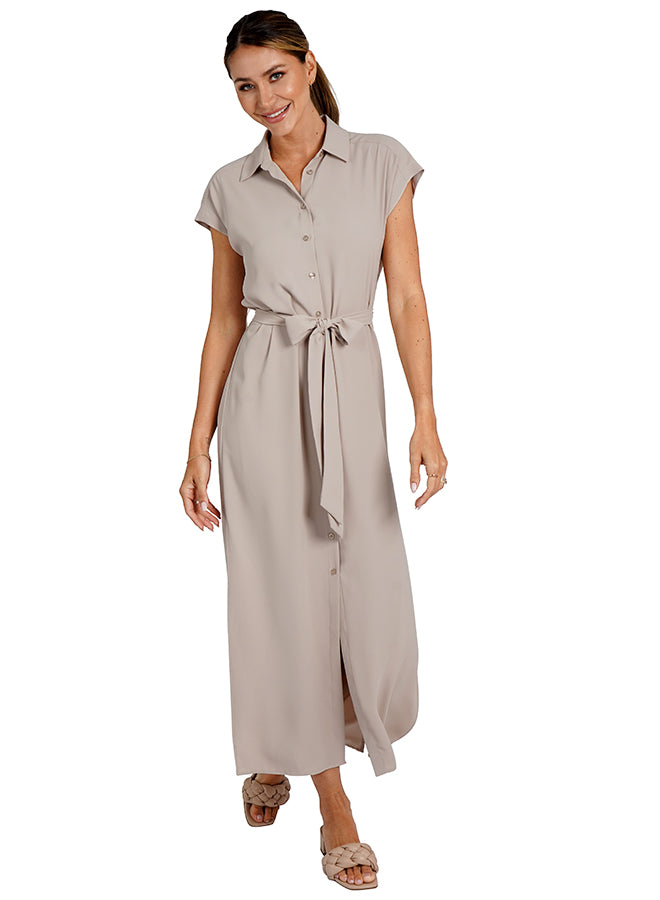 Maggie Dress Taupe