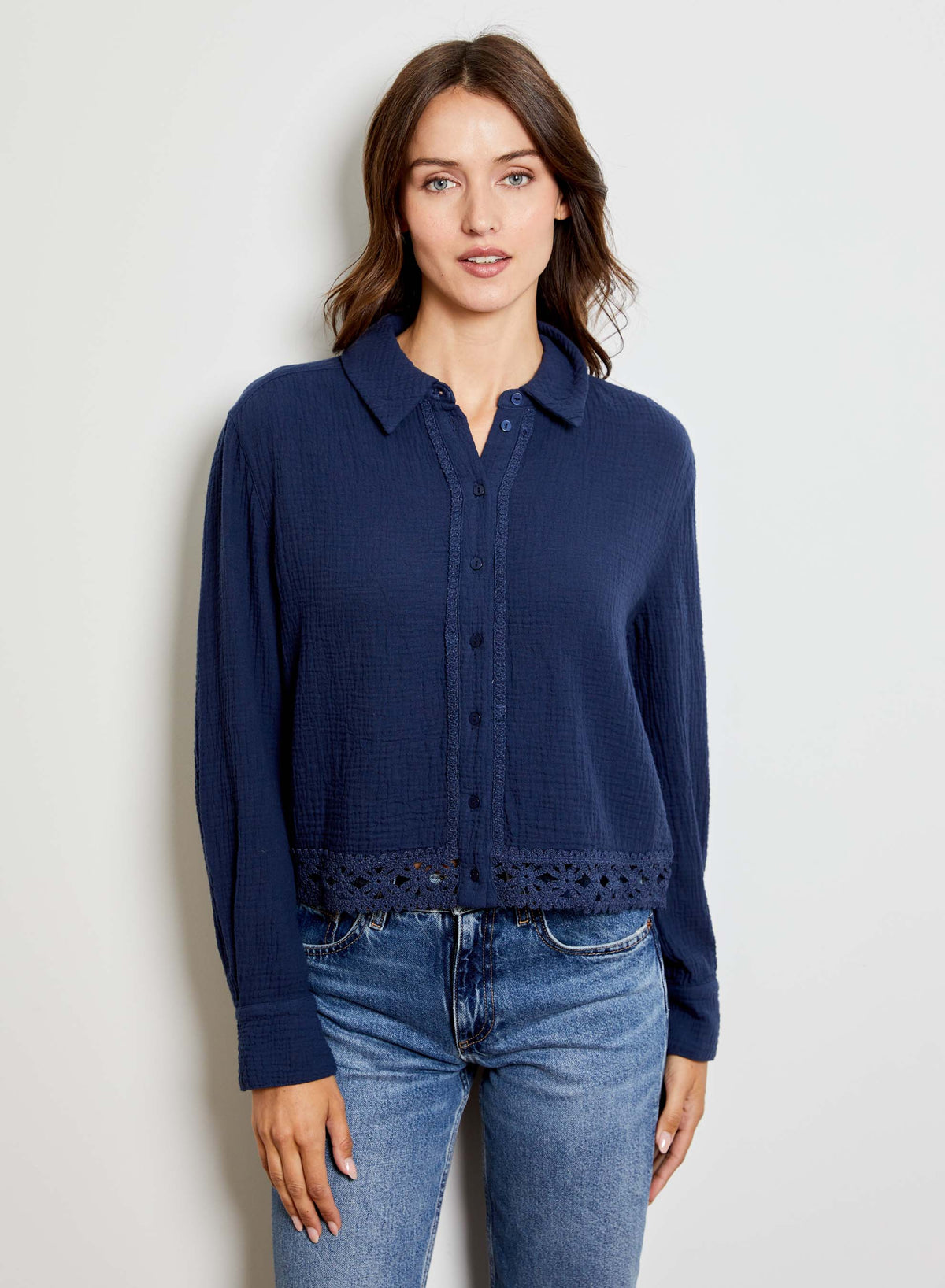 Gauze Lace Shirt