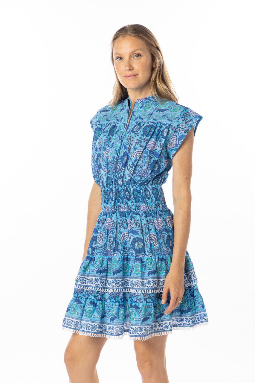Poppy Dress Azure