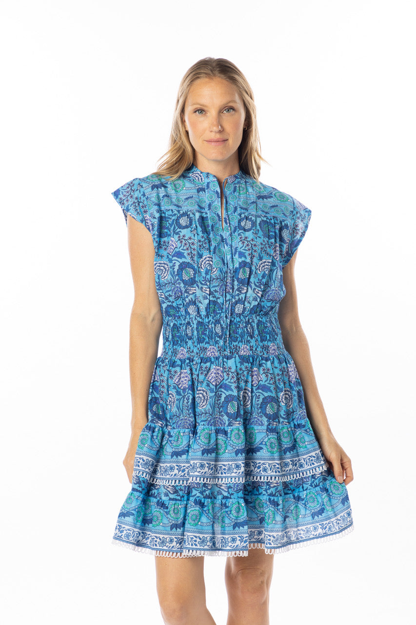Poppy Dress Azure