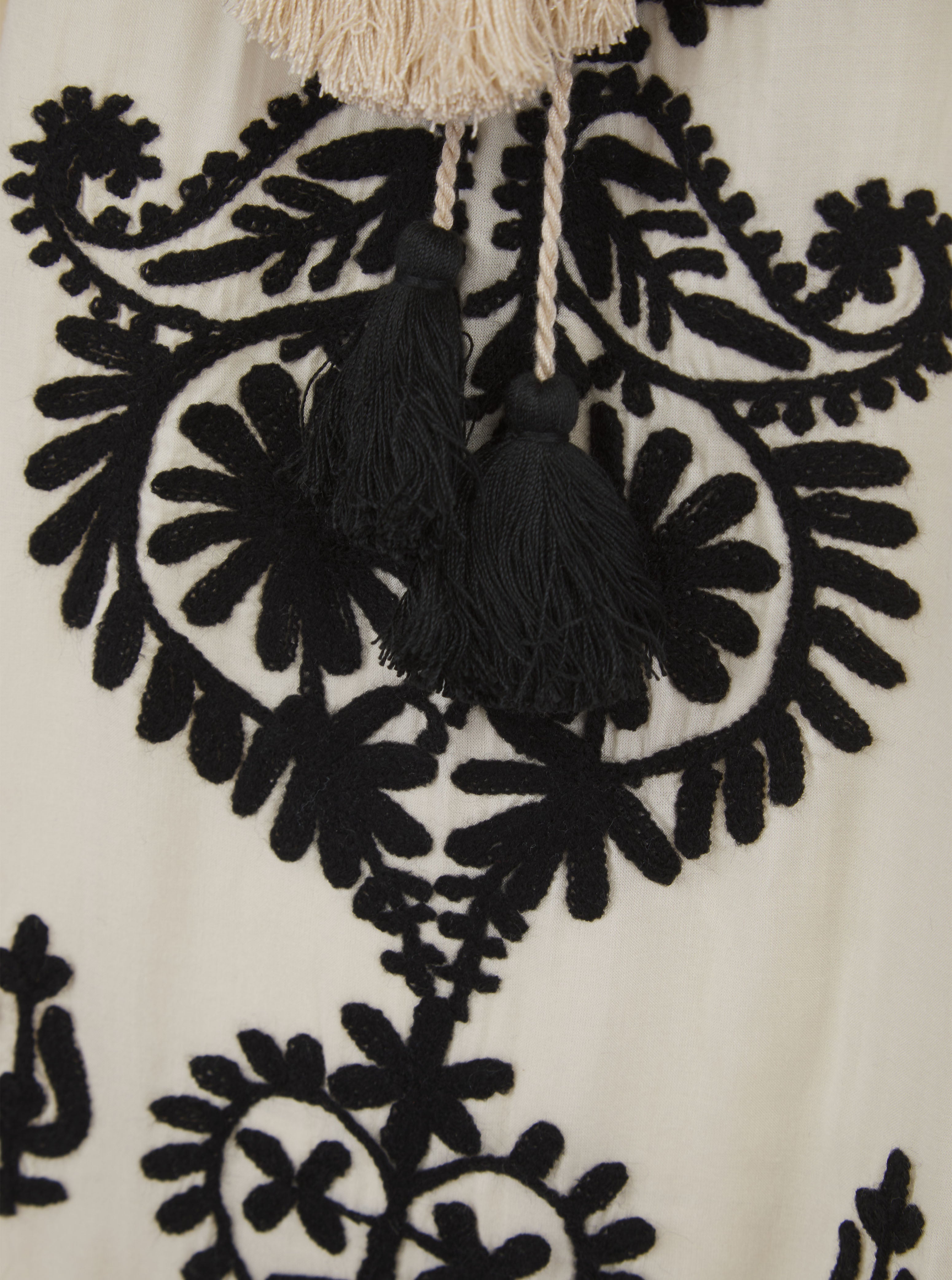 Aggie Dress Pearl/Black