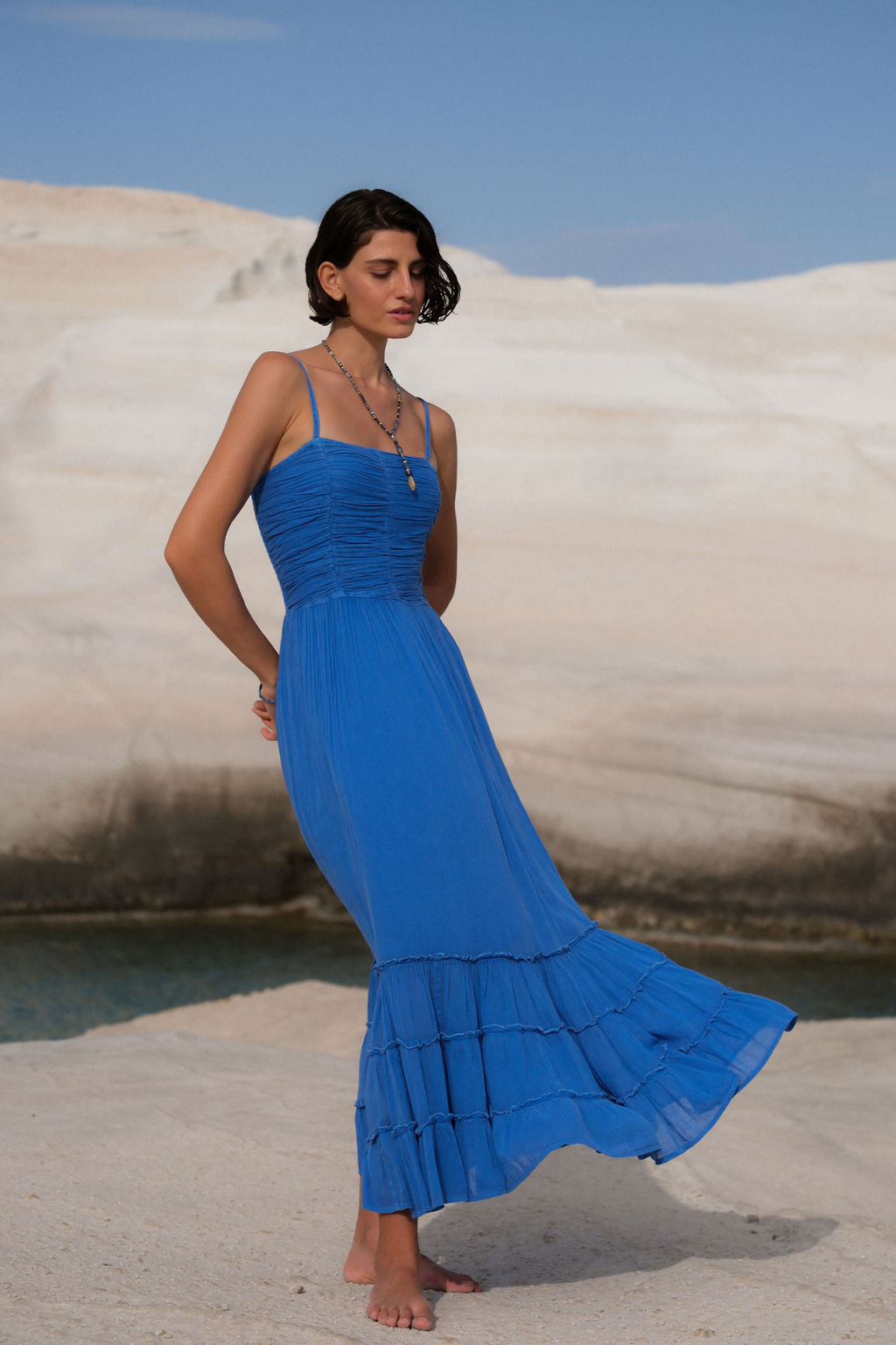 Boheme Dress Blue