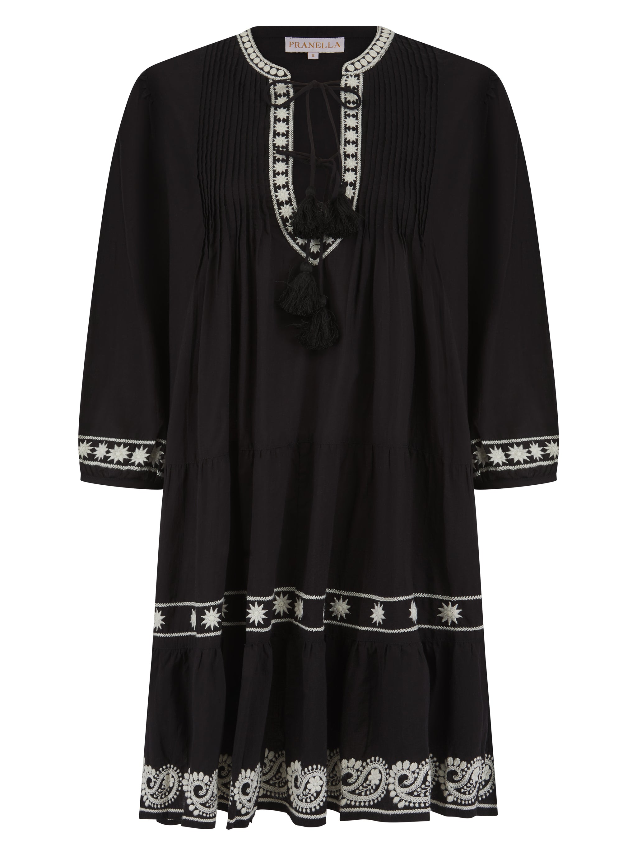 Bonbon Dress Black/Pearl