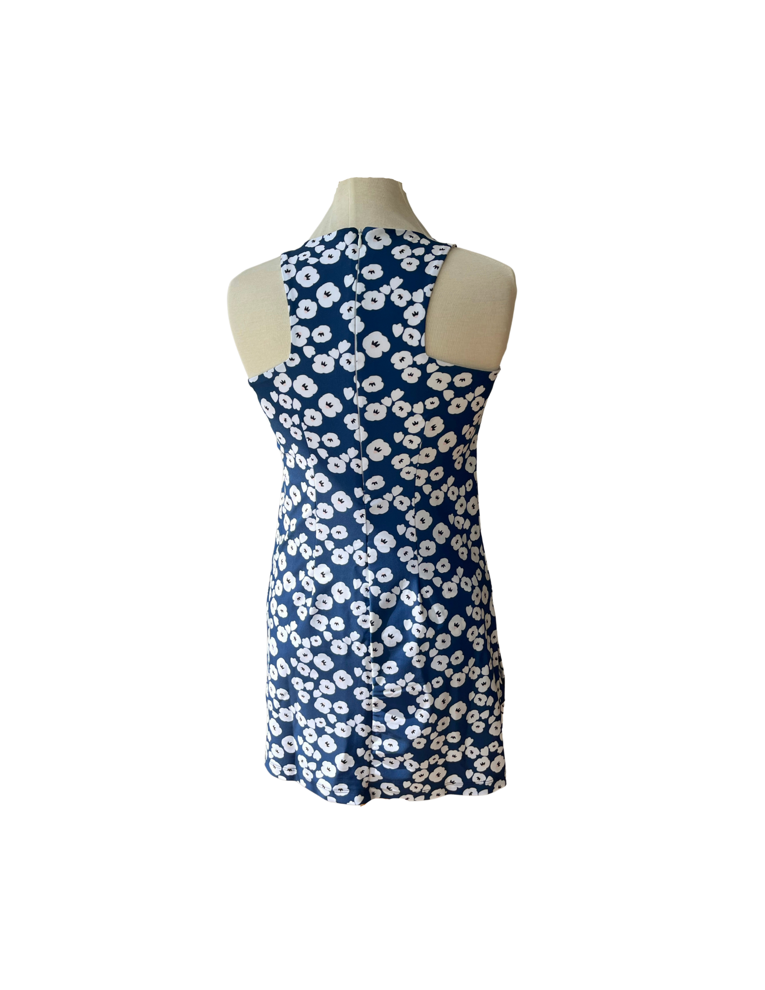 Summer Skort Dress Mini Pop Art Navy