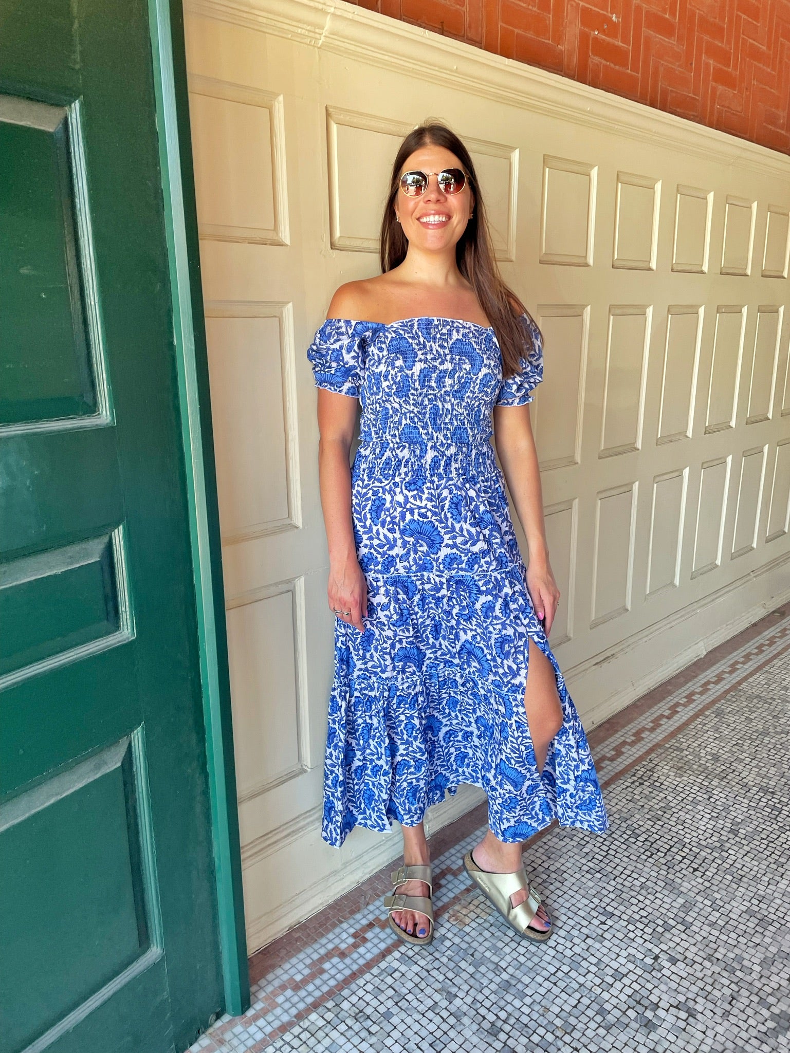 Skye Maxi Skirt Blue Lagoon