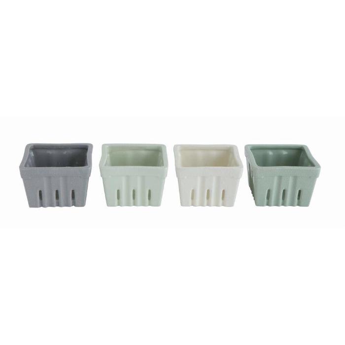 Stoneware Berry Basket