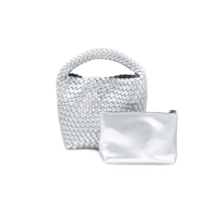 Woven Mini Silver