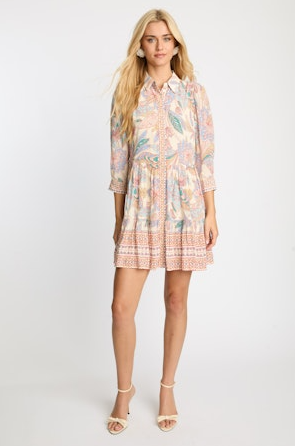 Pauline Dress Paisley Floral