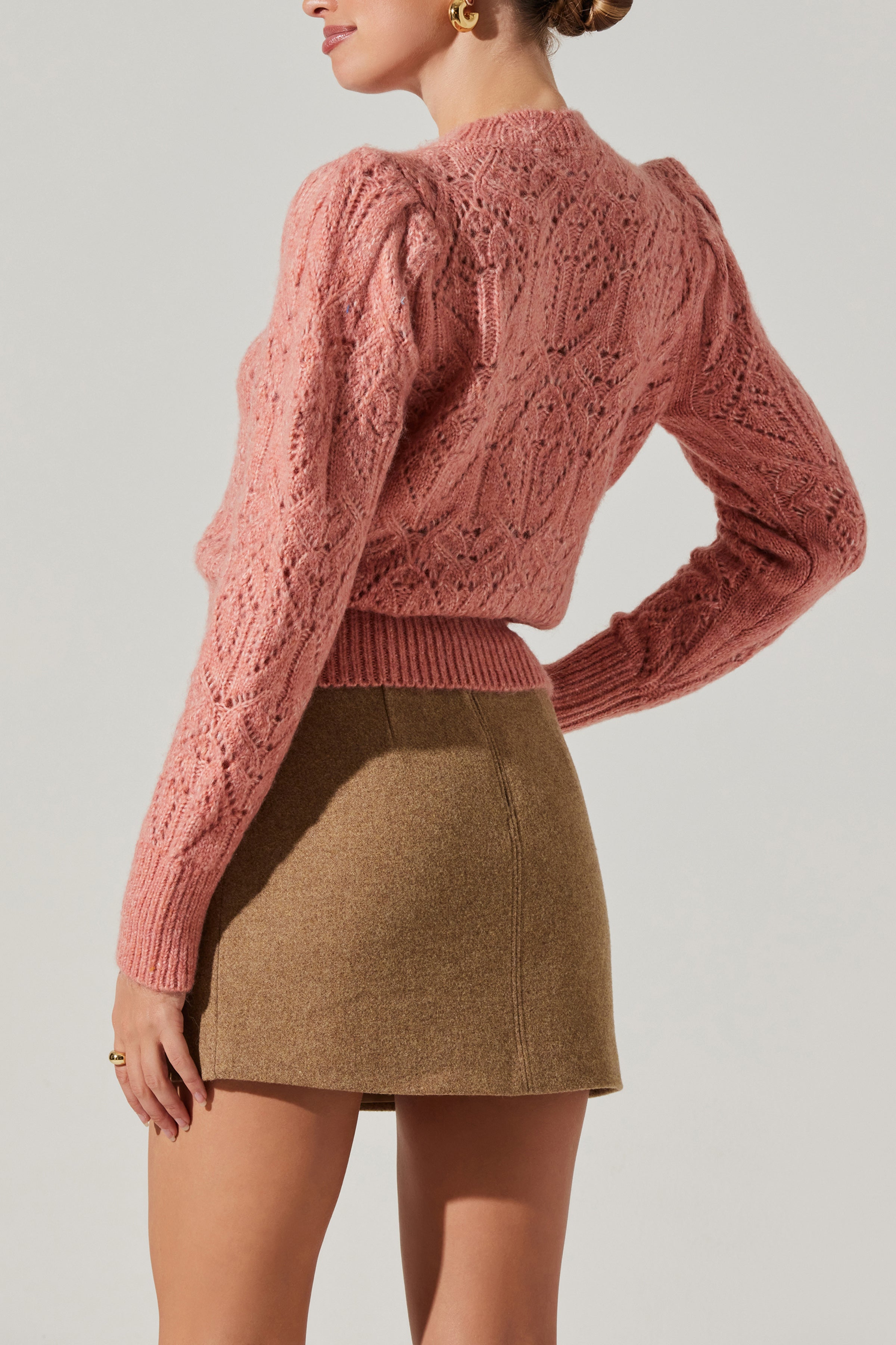 Evy Sweater Coral Quartz