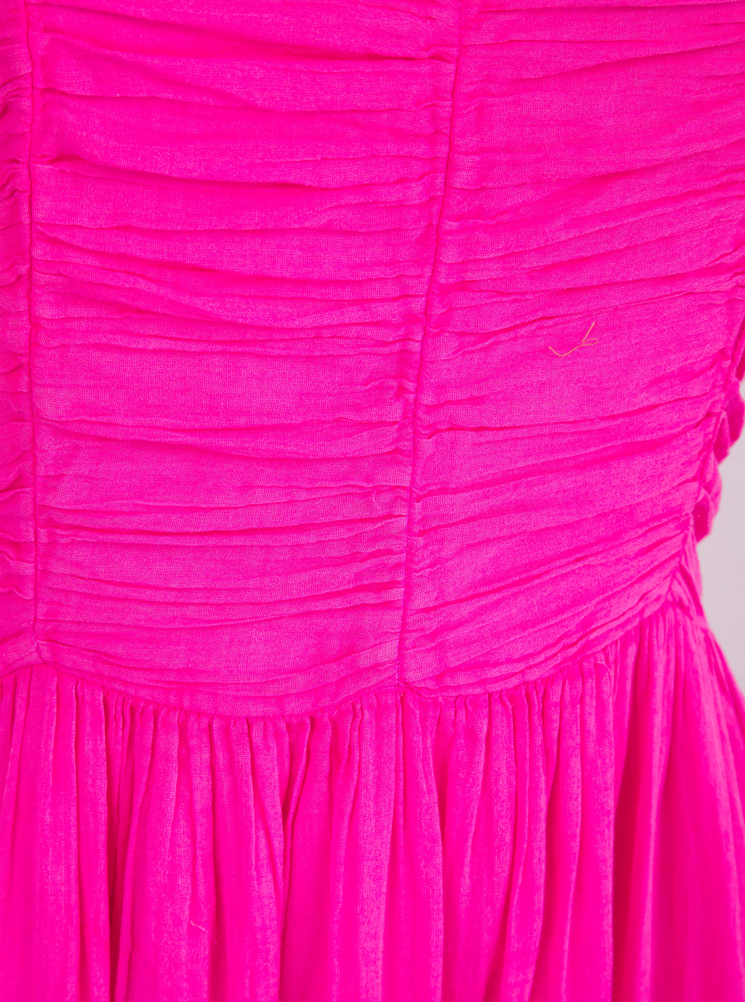 Boheme Dress Fuchsia