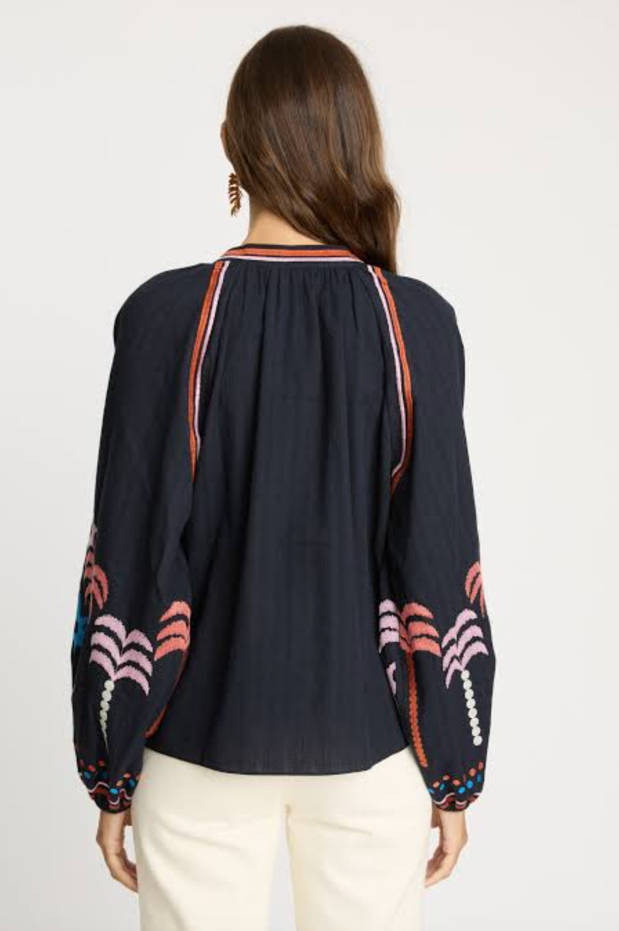 Phoebe Embroidered Top