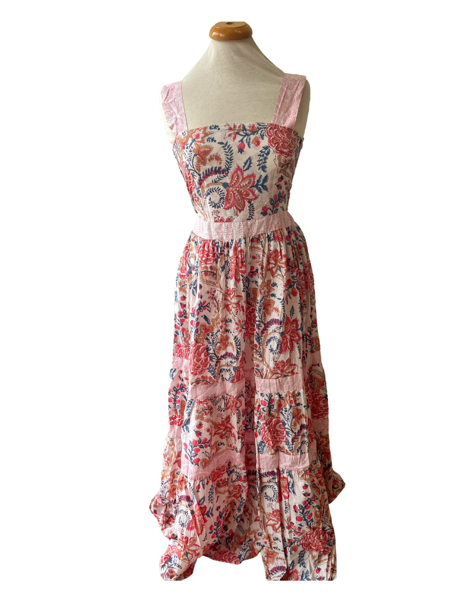 Notting Hill Maxi Dress Hibiscus Vine