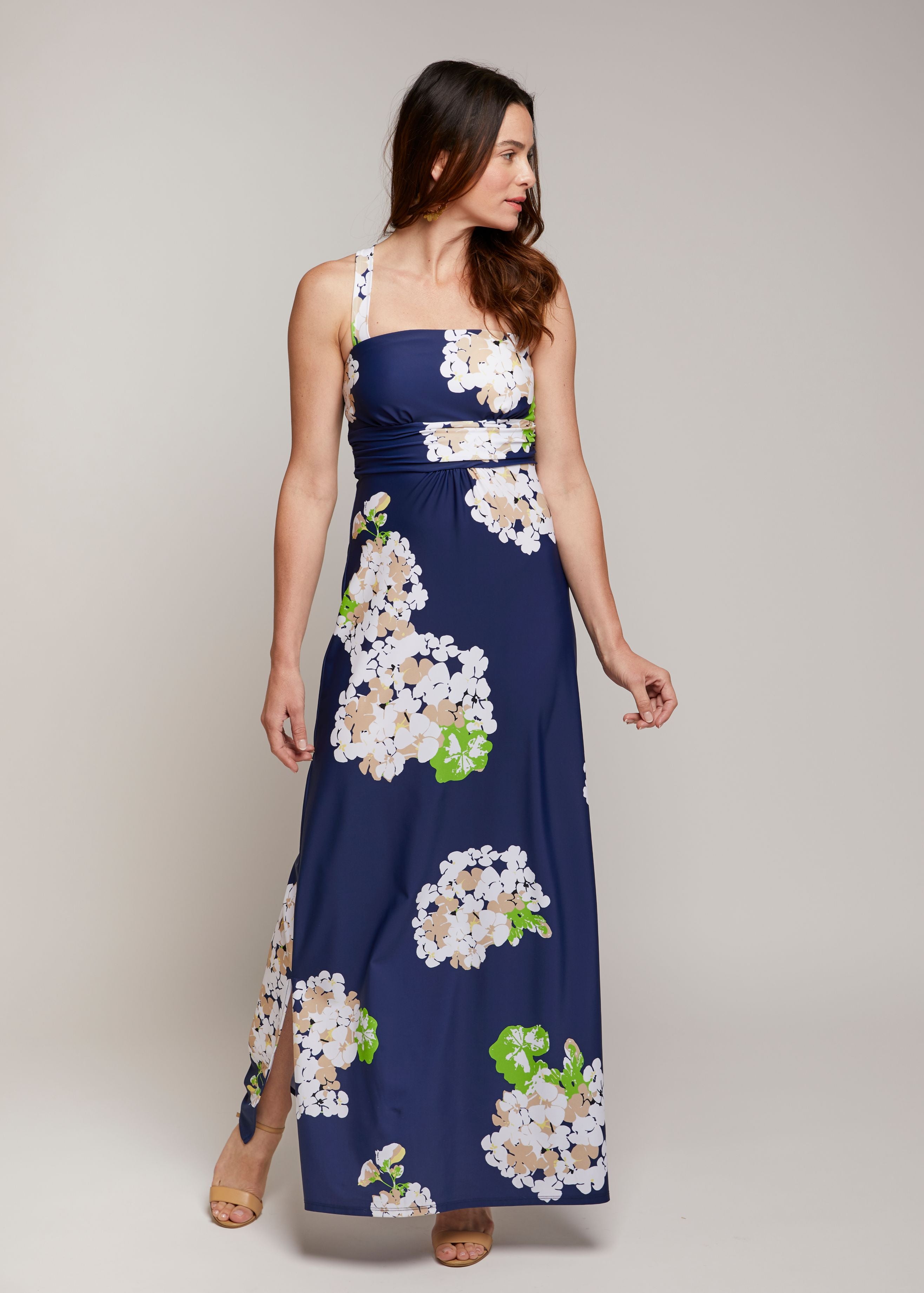 Bellevue Maxi Dress Hydranium