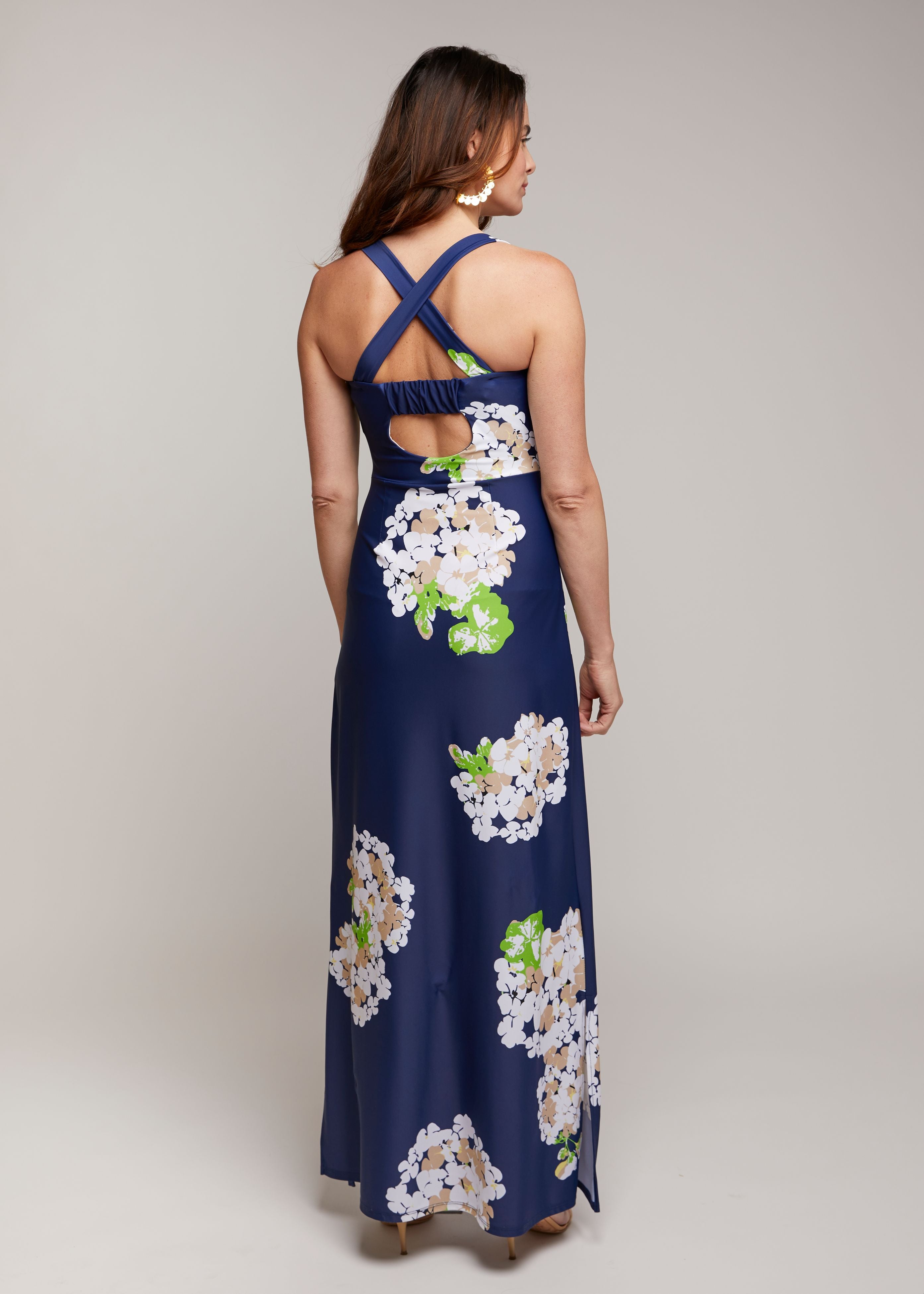 Bellevue Maxi Dress Hydranium