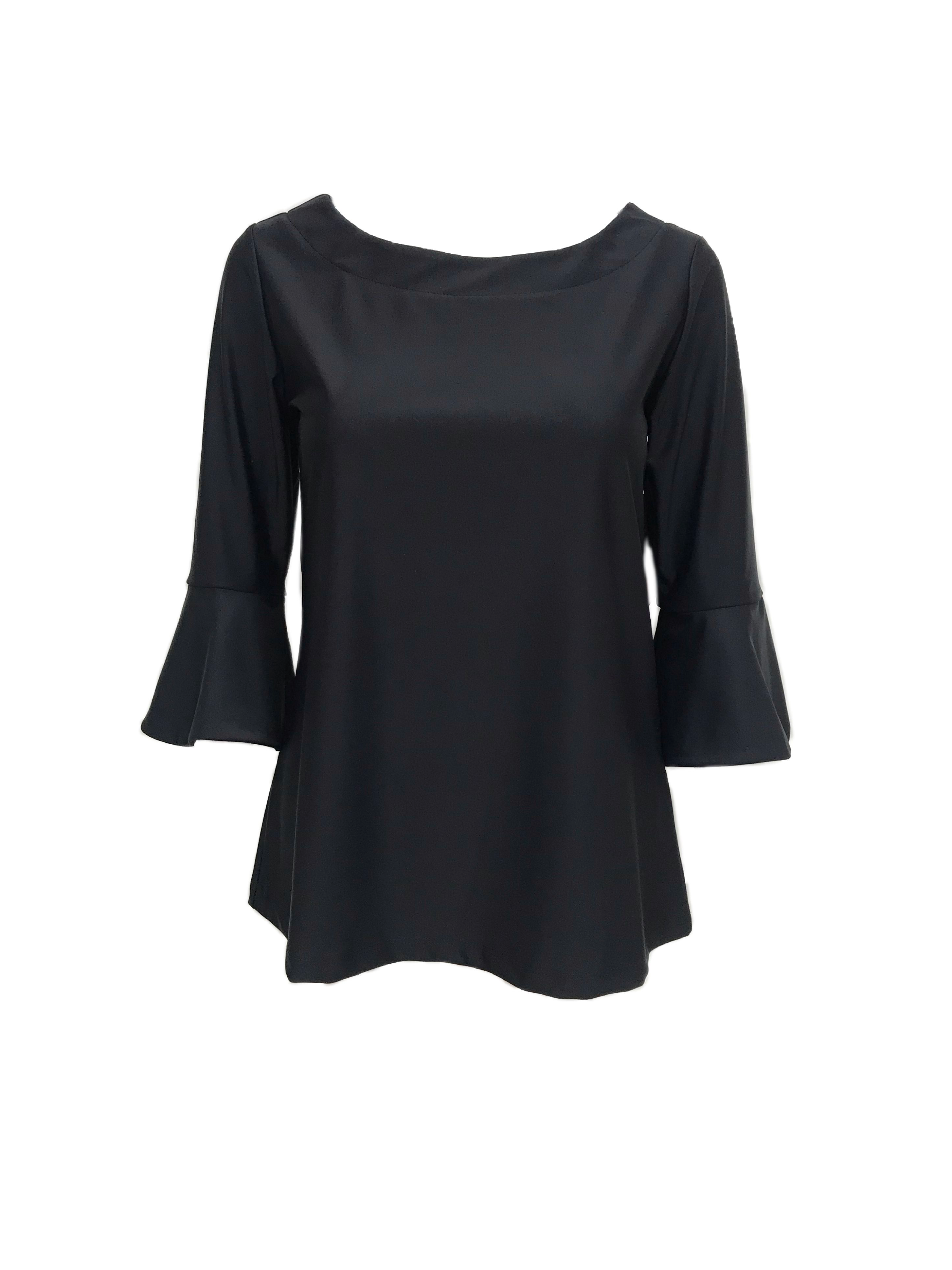 Flirty Top Black