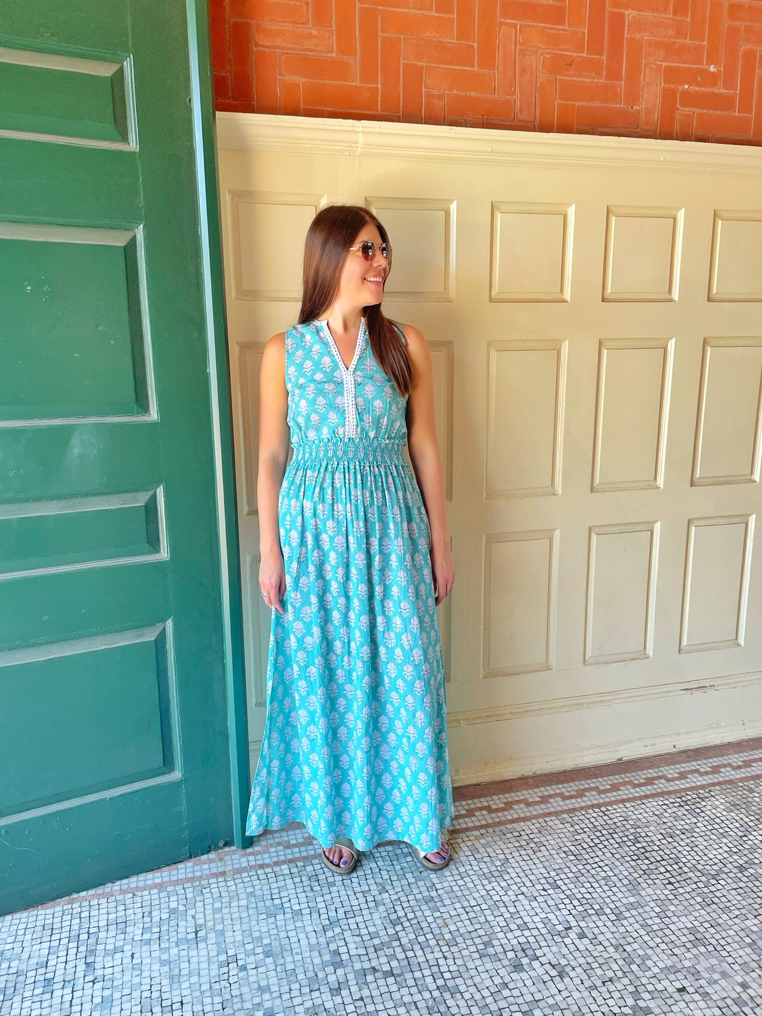 Kentmere Maxi Dress Sugarloaf